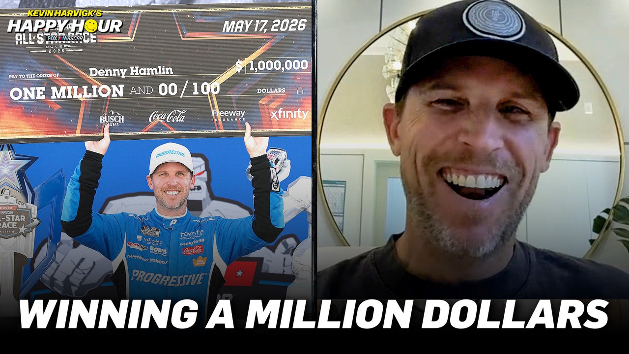 Denny Hamlin Interview After Winning All-Star Race at Dover | VICTORY LAP