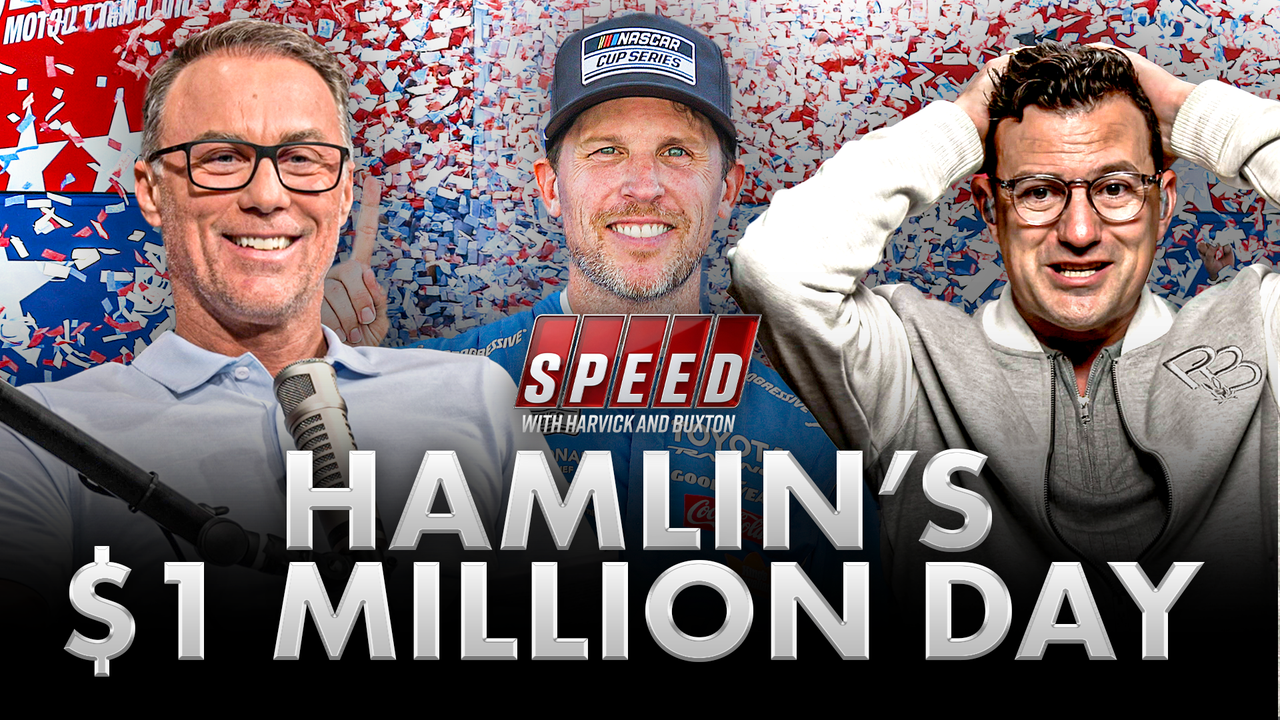 FIRE & CHAOS AT DOVER! Denny Hamlin Wins Wild All-Star Race!
