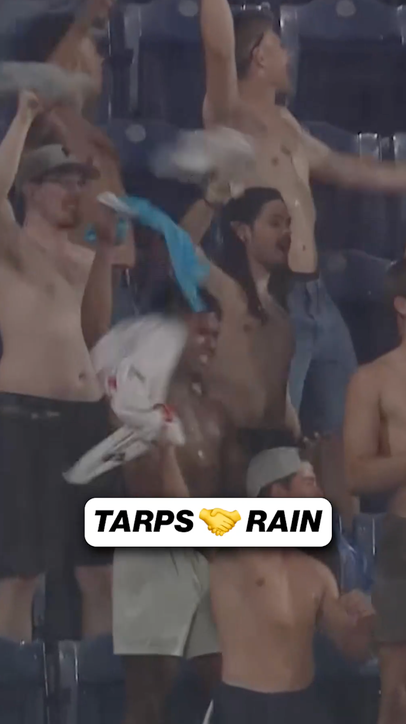 Not a single tarp in sight in Philly