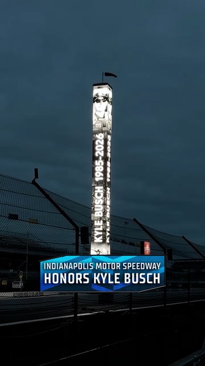 Indianapolis Motor Speedway remembers Kyle Busch