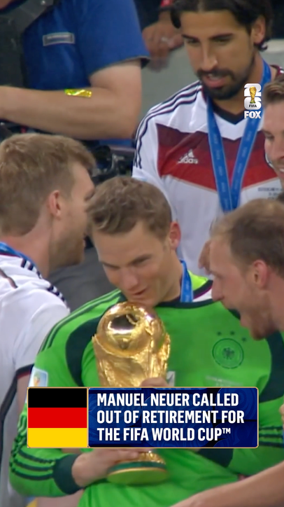 He's back 🇩🇪  FIFA World Cup winner Manuel Neuer comes out of retirement for Germany this summer