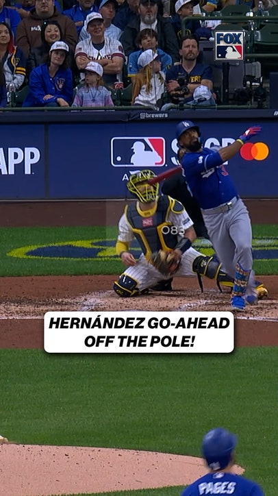 TEO FOR THREE! And the Dodgers take the lead!