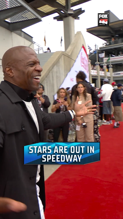 All the stars are hanging out at IMS today for the Indy 500 ⭐️