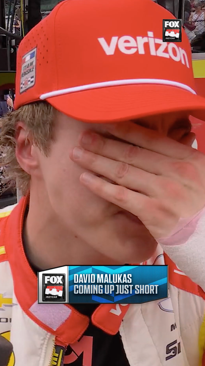 "Don't know what else we could've done:" David Malukas' post-race interview after heartbreaking INDY 500 loss