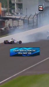 Every wreck from the 2026 Indy 500 🏎️💥