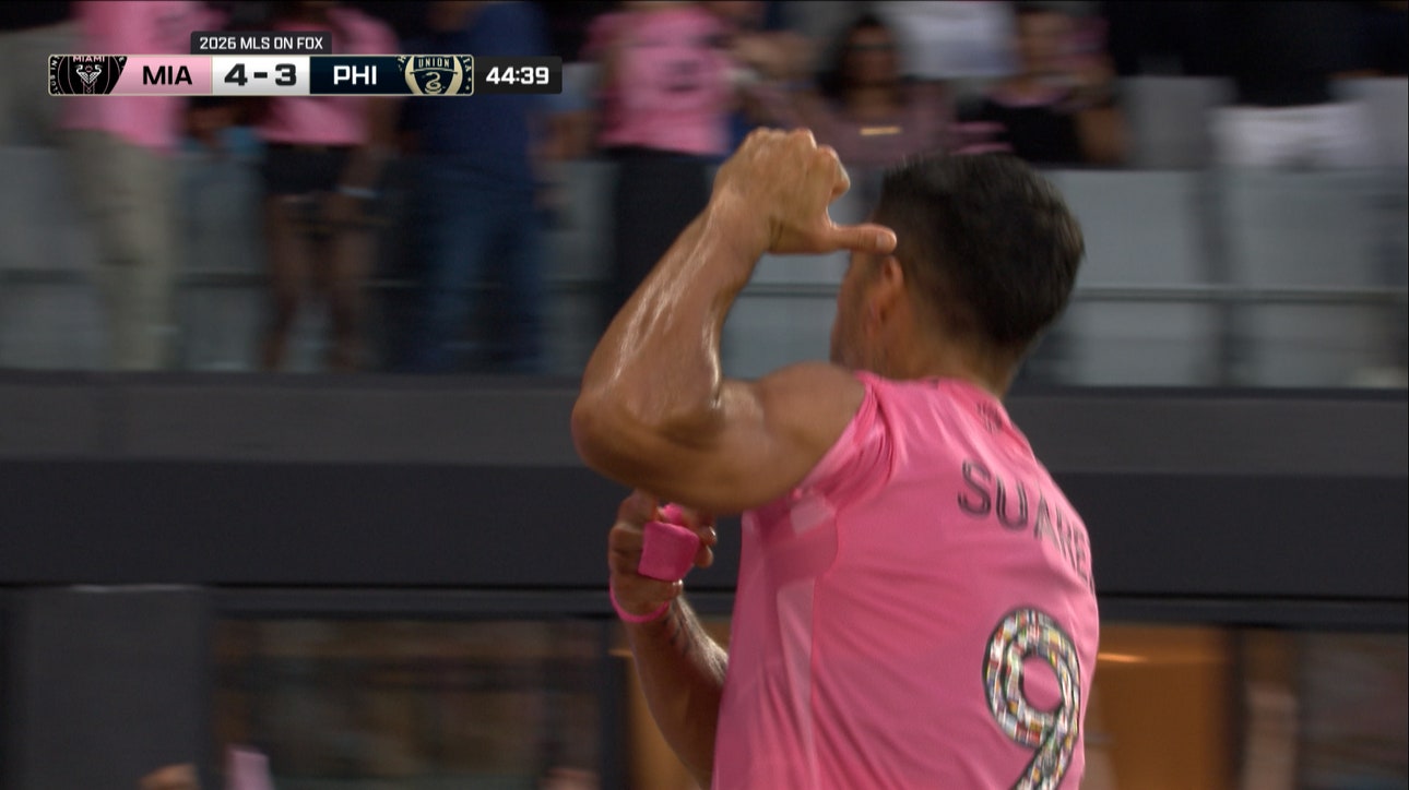 Germán Berterame and Luis Suárez score to give Inter Miami 4-3 lead vs Philadelphia