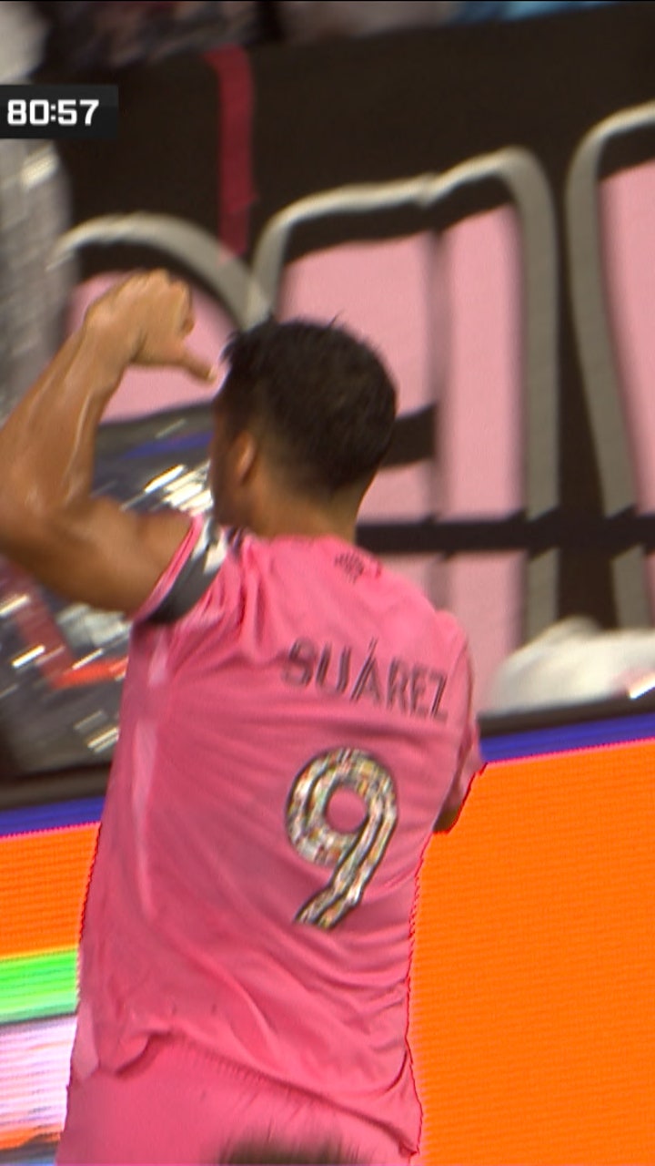 Luis Suárez completes hat trick vs. Philadelphia to give Miami 5-4