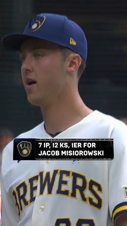 Jacob Misiorowski ties his career-high in Ks with yet another dominant outing 👏