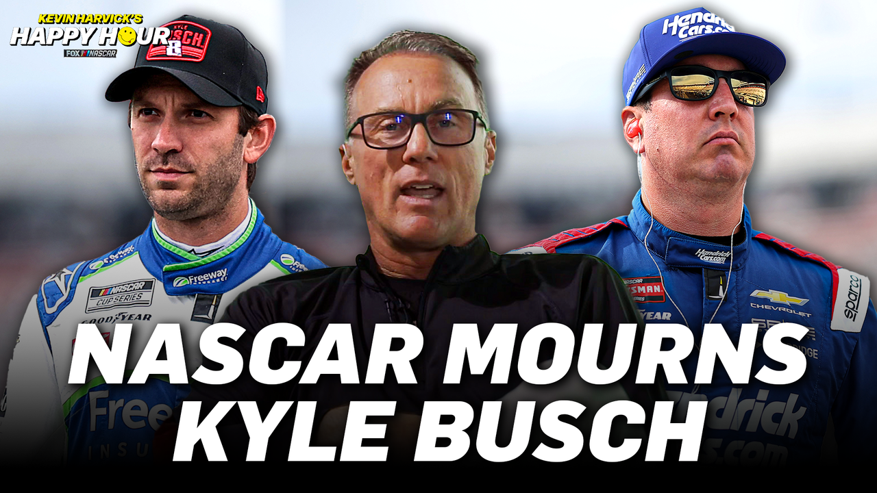 Emotions Flow As NASCAR Community Unites To Honor Kyle Busch & Suárez Dedicates Win To 'Rowdy'