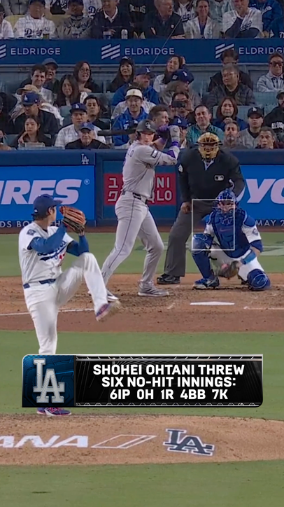 Shohei Ohtani's ERA is 0.82 on the season 🦄