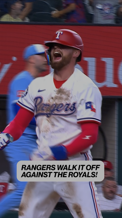 Rangers Walk It Off In the 9th To Complete The Comeback!