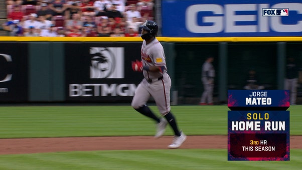 Jorge Mateo Rips Solo Home Run to Put the Atlanta Braves Ahead 3–2 Over the Cincinnati Reds