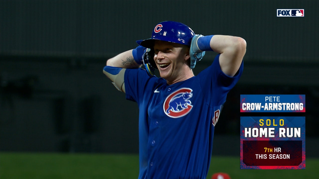 Pete Crow-Armstrong crushes solo home run to extend Cubs' lead over Cardinals
