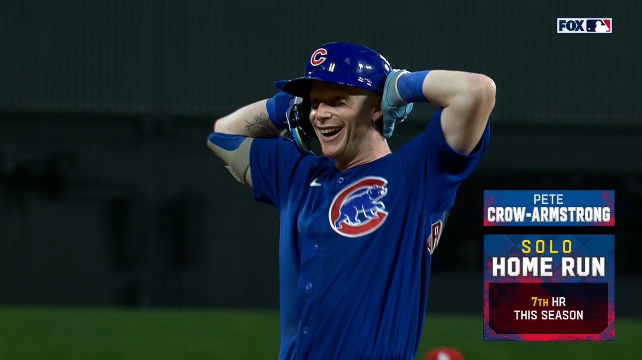 Pete Crow-Armstrong crushes solo home run to extend Cubs' lead over Cardinals
