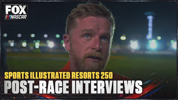 Justin Allgaier, Brent Crews, & more post-race interviews from Sports Illustrated Resorts 250 🏁 NASCAR on FOX