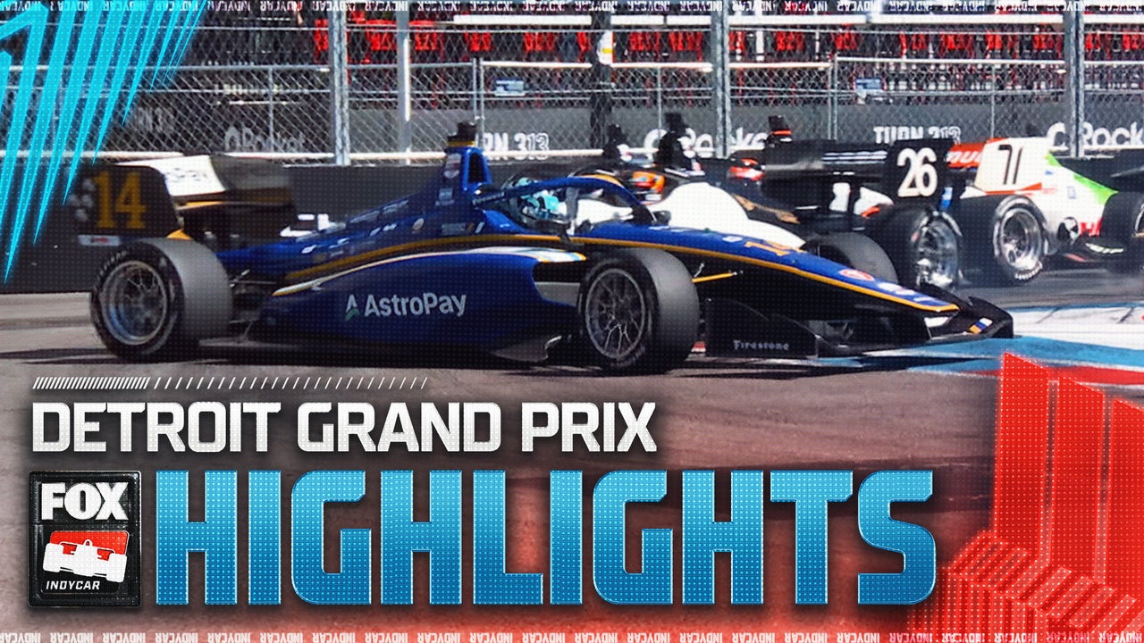 INDY NXT: Detroit Grand Prix Highlights 🏁 INDYCAR on FOX