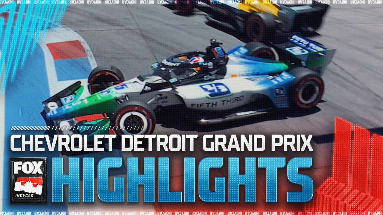 NTT INDYCAR SERIES: Chevrolet Detroit Grand Prix Highlights 🏁 INDYCAR on FOX