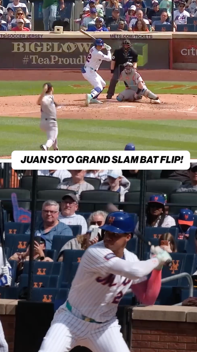 Stay for the bat flip on this Juan Soto grand slam 💪