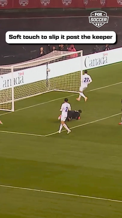 Jayden Nelson passes this one into the back of the net  🇨🇦