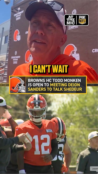 Browns HC Todd Monken is looking forward to the opportunity to meet Deion Sanders 🤝
