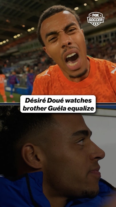 Not the best feeling seeing your brother score against your team