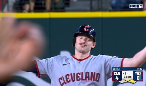 Chase DeLauter, Kyle Manzardo drive in runs to extend Guardians' lead over Rangers