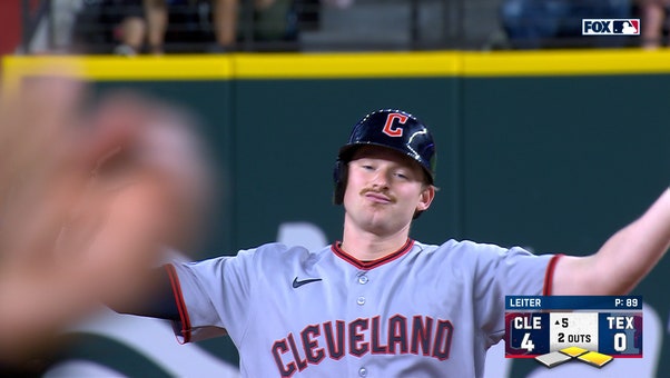 Chase DeLauter, Kyle Manzardo drive in runs to extend Guardians' lead over Rangers