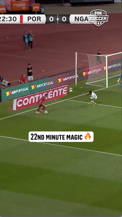 Talk about a perfect start in Portugal's send-off match 🇵🇹
