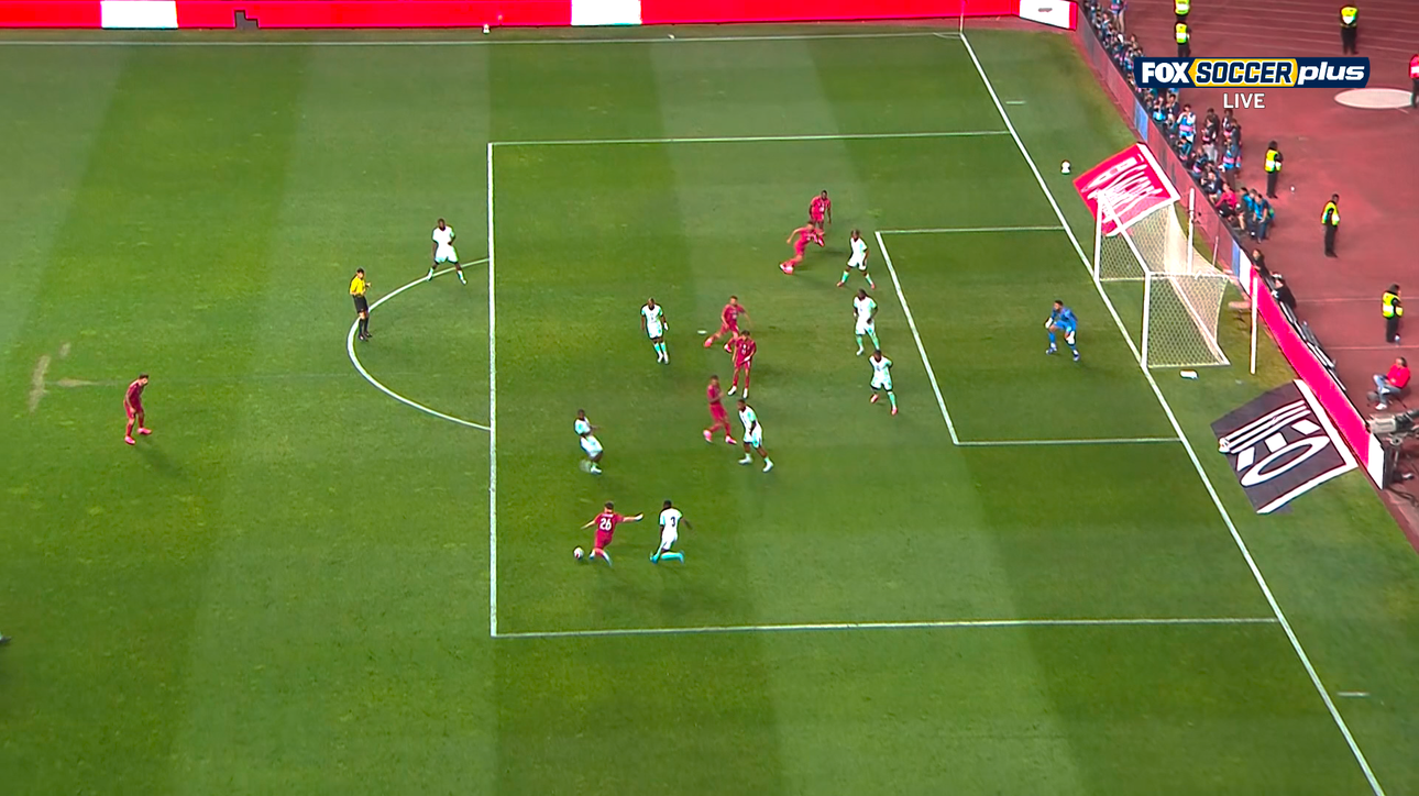 Portugal's Francisco Conceição scores goal, taking lead over Nigeria