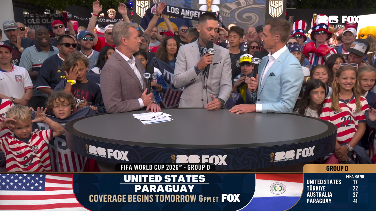 Clint Dempsey & Stu Holden preview United States' opening matchup against Paraguay | 2026 FIFA World Cup™