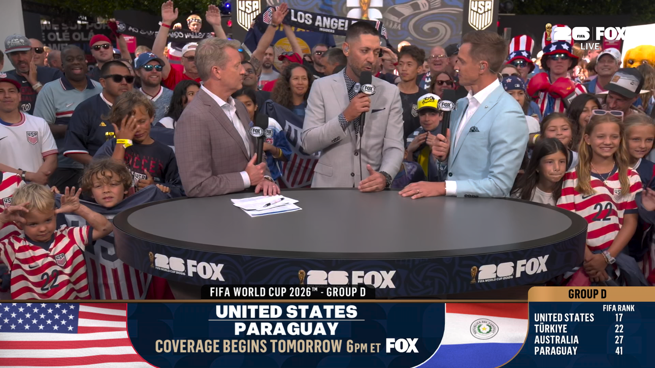 Clint Dempsey & Stu Holden preview United States' opening matchup against Paraguay | 2026 FIFA World Cup™