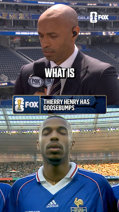 Nothing but excitement from French icon @thierryhenry ahead of the FIFA World Cup