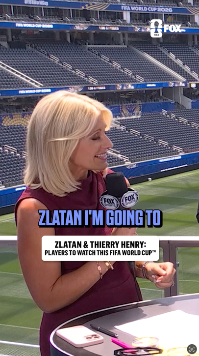 Soccer icons @zlatan and @thierryhenry share the stars they are keeping an eye on this summer