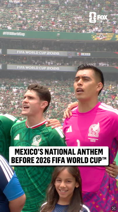 Mexico hears its national anthem as hosts for the first time in 40 years 🇲🇽