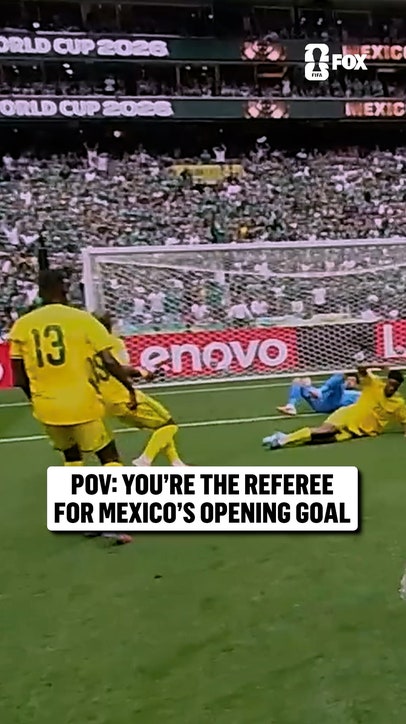 The ref always has the best angle 