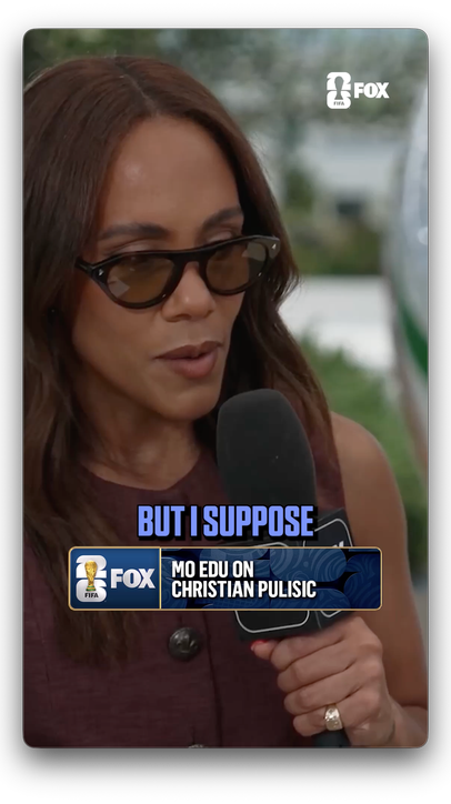 Mo Edu on Pulisic