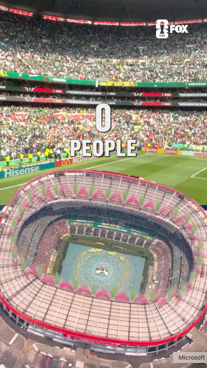 Fans showed out for the first match of the 2026 FIFA World Cup