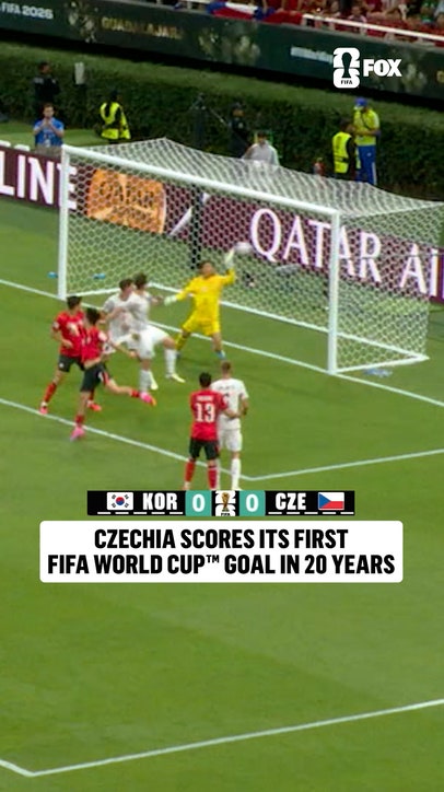 Ladislav Krejcí finishes off the set-piece beauty