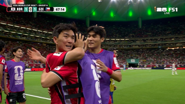 South Korea's Hwang In-beom Scores Ankle-Breaking Equalizer against Czechia | 2026 FIFA World Cup™