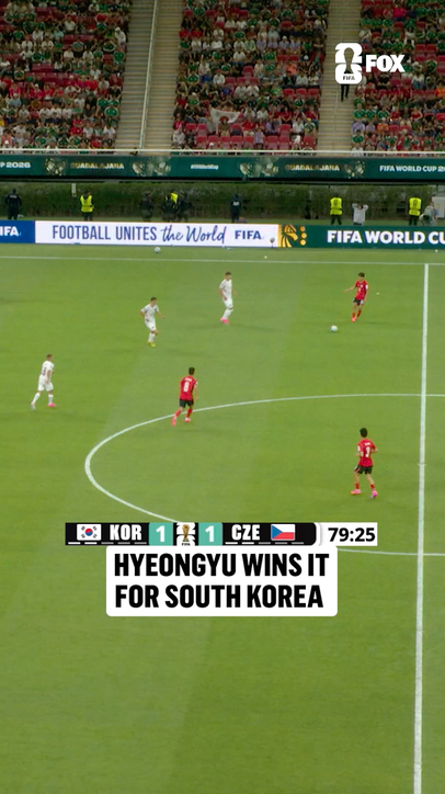 South Korea seals it in the 80th minute! 🇰🇷