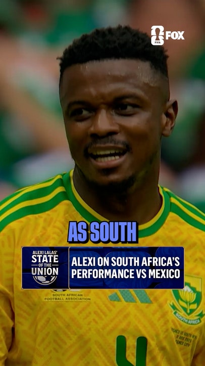 Alexi Lalas on where South Africa fell short against Mexico today in today's matchup 🤔