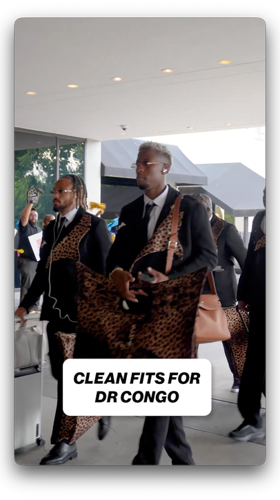 DR Congo arrived to Houston in style 🇨🇩