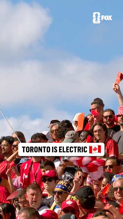 This atmosphere in Toronto after Canada equalizes ⚡️