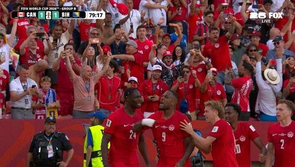 Canada’s Cyle Larin scores equalizer against Bosnia & Herzegovina | 2026 FIFA World Cup™