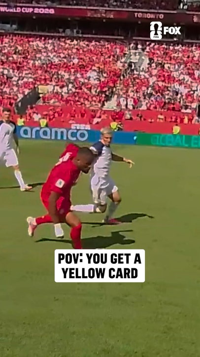 The easiest yellow card decision of the day?