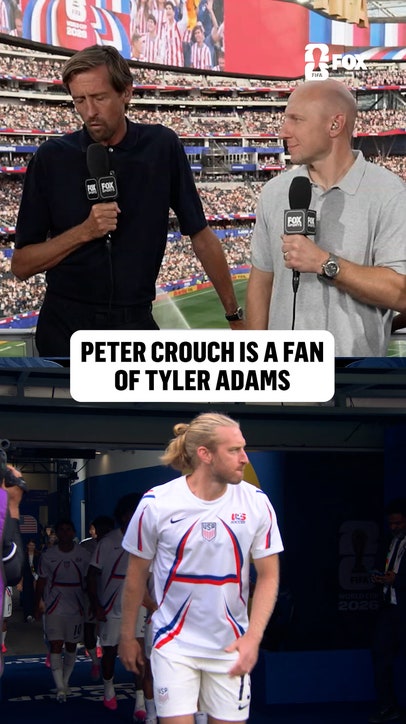 Peter Crouch has high praise for the way Tyler Adams holds US Soccer together 🇺🇸