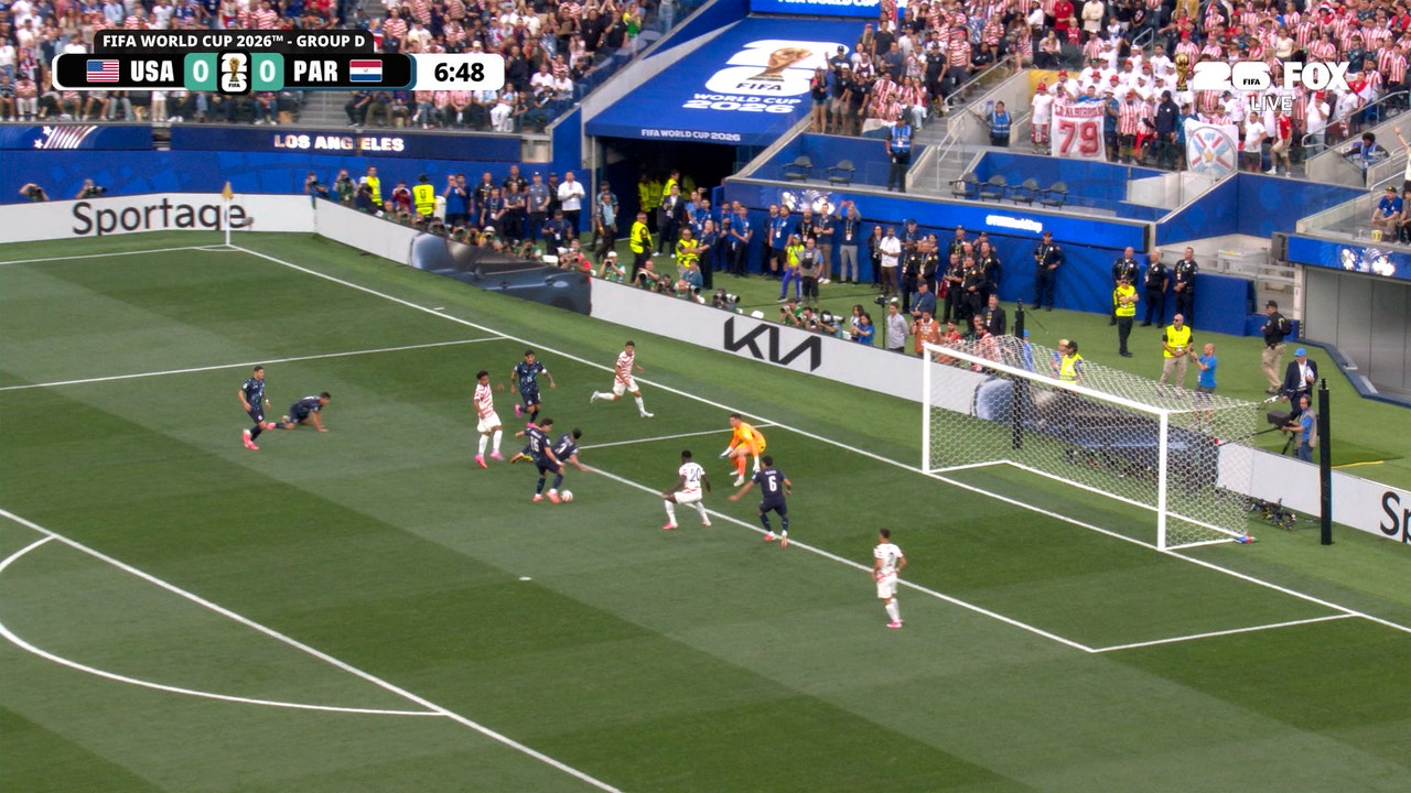 United States takes early lead on own goal by Paraguay's Damián Bobadilla | 2026 FIFA World Cup™