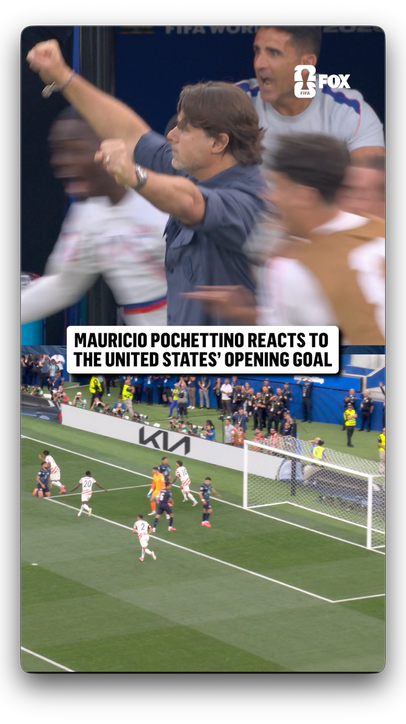 A great start for the @USMNT and Poch is LOVING IT 🫡