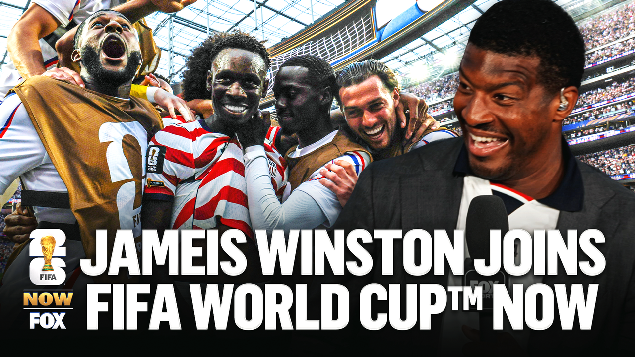 Jameis Winston is HYPED and brings the Ws during USA vs. Paraguay 🇺🇸 | FIFA World Cup NOW