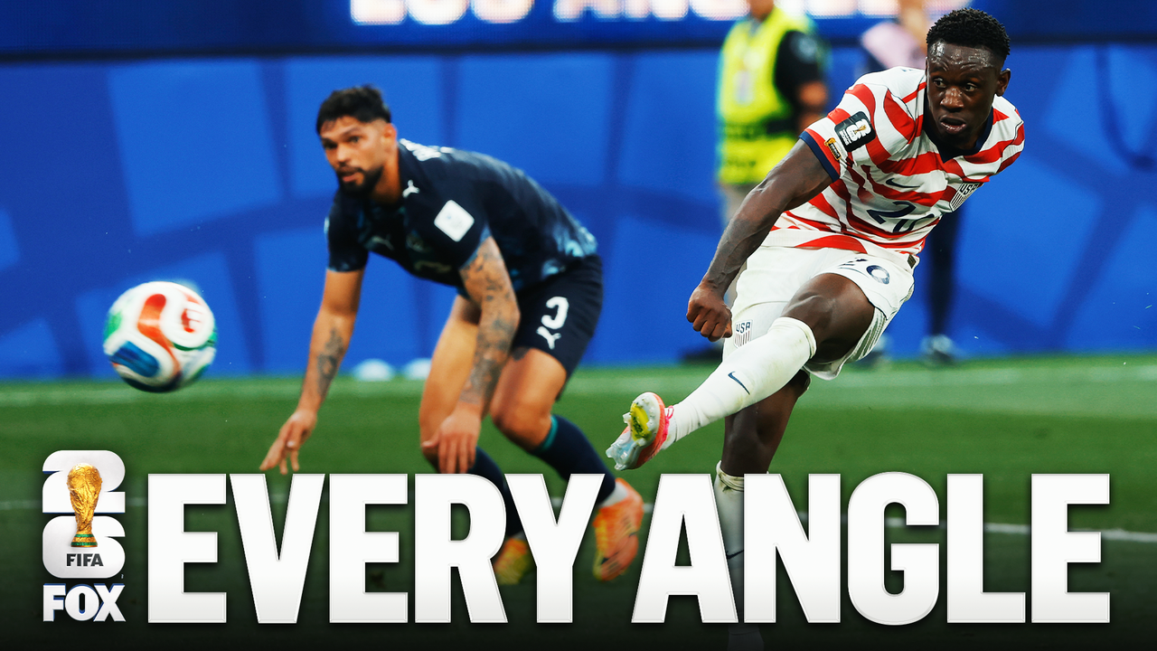 EVERY ANGLE of Folarin Balogun's first GOAL 🔥 United States vs Paraguay 2026 FIFA World Cup™
